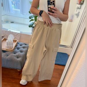 Old Navy high waisted wide leg athleisure pants
